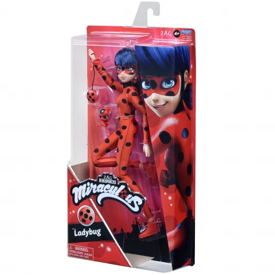 Papusa Miraculous - Ladybug, 30 cm
