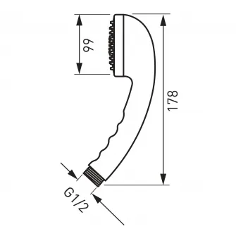 Para de dus Ferro Milo, 1 functie, Crom