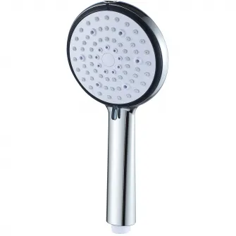 Para de dus IdroBric Idra, 5 functii, protectie anticalcar, Idro clean-jet, racord 1/2, garnitura economie apa, debit limitat 9 l/min, ABS, Crom lucios