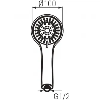 Para dus cu 6 functii FERRO Sera S500, crom