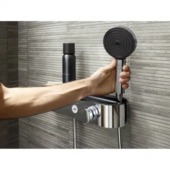 Para dus Hansgrohe Pulsify Select Relaxation 105, 3 jeturi, crom