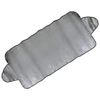 Parasolar auto exterior vara-iarna Petex, folie aluminiu, termoizolant, 180 cm x 85 cm