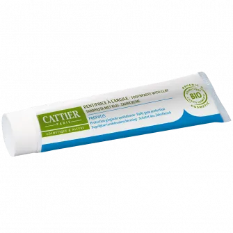 Pasta de dinti bio cu propolis Cattier Dentargile, protectie zilnica dinti sensibili, 75 ml