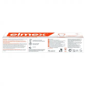 Pasta de dinti elmex Caries Protection, pentru protectie anticarie, 75 ml