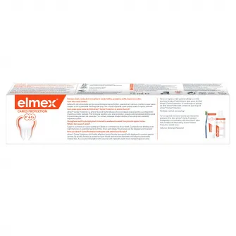 Pasta de dinti elmex Caries Protection, pentru protectie anticarie, 75 ml