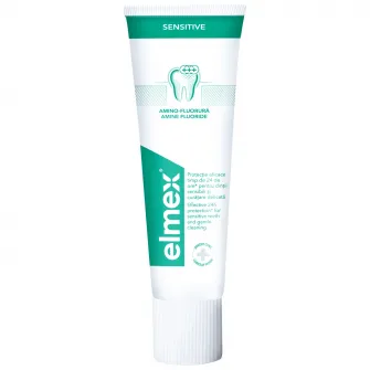 Pasta de dinti elmex Sensitive, pentru dinti sensibili, 75 ml