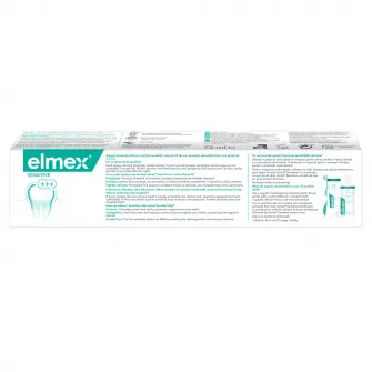 Pasta de dinti elmex Sensitive, pentru dinti sensibili, 75 ml