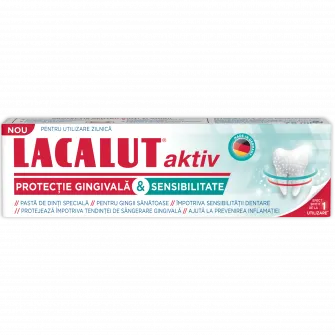 Pasta de dinti Lacalut Aktiv Sensitivity, 75 ml