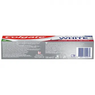 Pasta de dinti pentru albire, Colgate Advanced White Baking Soda  Volcanic Ash, 100 ml