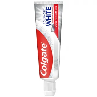 Pasta de dinti pentru albire, Colgate Advanced White Baking Soda  Volcanic Ash, 100 ml