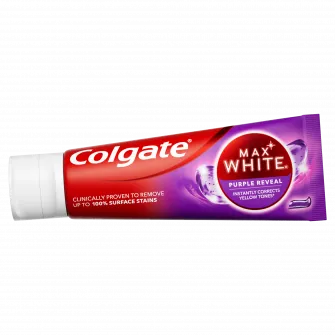 Pasta de dinti pentru albire Colgate Max White Purple Reveal, 75 ml