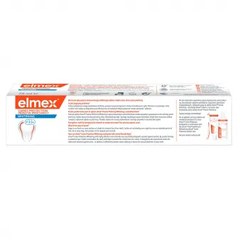 Pasta de dinti pentru protectie anticarie Elmex Anti Caries Whitening, 75 ml