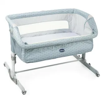 Patut co-sleeper pentru bebelusi Chicco NEXT2ME Dream, sage, 0 luni+