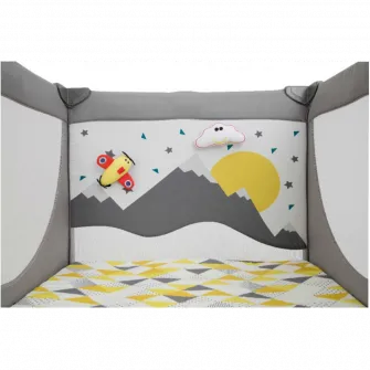 Patut pliant pentru bebelusi Joie Cheer Little Explorer
