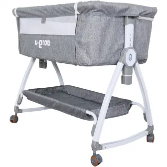 Patut U-Grow 2 in 1, Co-Sleeper cu functie de leagan,