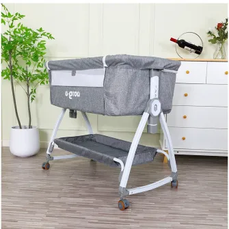 Patut U-Grow 2 in 1, Co-Sleeper cu functie de leagan,
