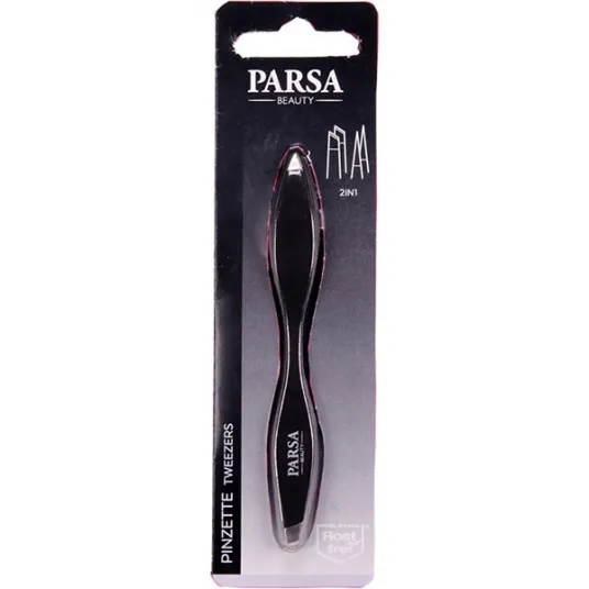 Penseta dubla Parsa Beauty, Negru