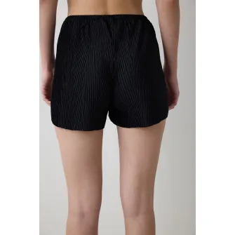 Penti, Pijama cu bretele ajustabile, Negru, S