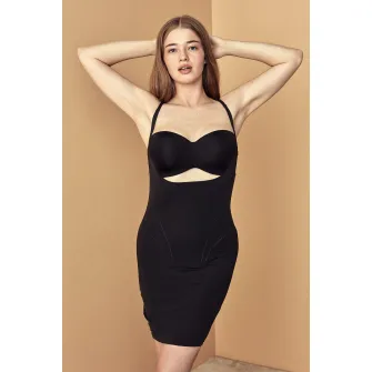 Penti, Rochie modelatoare, Negru, S