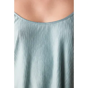 PENTI, Top de pijama cu bretele ajustabile, Verde persan, M