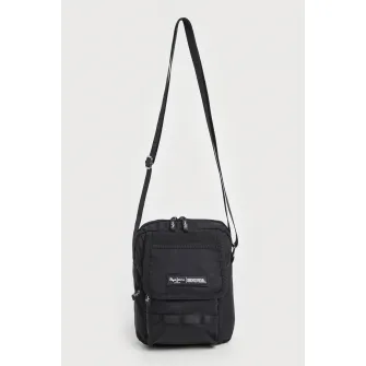 Pepe Jeans London, Geanta crossbody Timothy Core, Negru