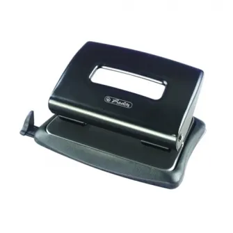 Perforator birou Herlitz, 1,6 mm, Negru