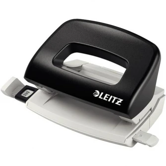 Perforator plastic Leitz 5058 NeXXt Series, 10 coli, Negru