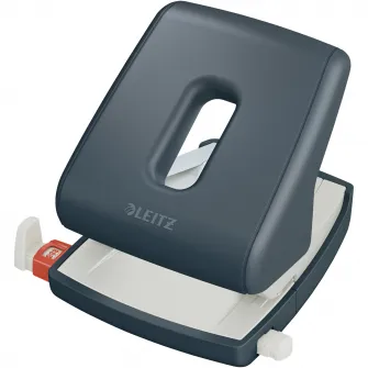 Perforator plastic Leitz Cosy 5004, 30 coli, gri antracit