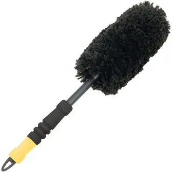 Perie auto pentru curatare jante interior Meguiars, marime M, Supreme Wheel Brush EU