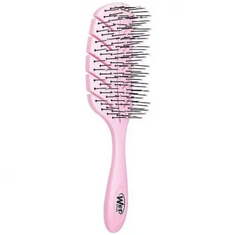 Perie de par Wet Brush Detangler Go Green Blush