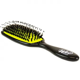 Perie de par Wet Brush Shine Enhancer pentru stralucire, Negru