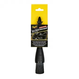 Perie detailing auto M cu utilizari multiple Meguiars, Multi-Purpose Brush Medium, 20 cm
