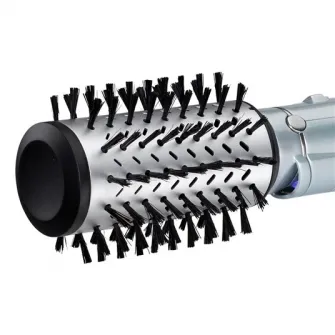 Perie rotativa BaByliss Hydro Fusion Big Hair AS773E, 700W, Tehnologie Ionica cu Plasma, 2 viteze, 2 trepte de temparatura, Bleu