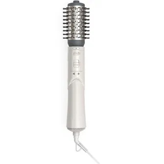 Perie rotativa cu aer cald Philips Seria 7000 BHA710/00, 1000W, ingrijire cu ioni, 2 accesorii, setare temperatura de ingrijire si aer rece, peri naturali, invelis ceramic din turmalina, Alb/crem