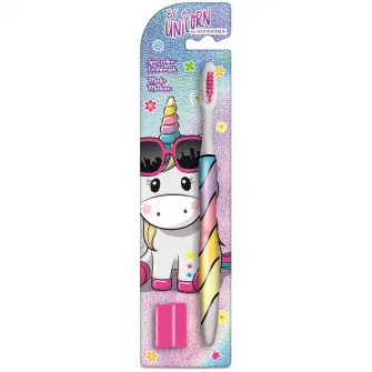 Periuta de dinti Be a Unicorn, Naturaverde kids