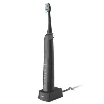 Periuta de dinti electrica sonica Dr Mayer GTS2080BK, 5 programe, 2 capete incluse, Negru