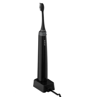 Periuta de dinti electrica sonica Dr Mayer GTS2080BK, 5 programe, 2 capete incluse, Negru
