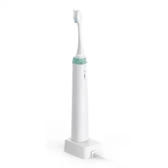 Periuta de dinti electrica sonica Dr Mayer GTS2080GR, 5 programe, 2 capete incluse, Verde