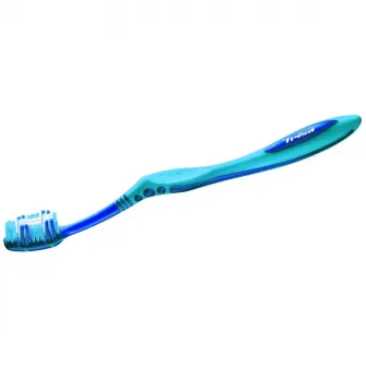 Periuta de dinti manuala Trisa Flexible Head 3 Hard 517437 Albastru