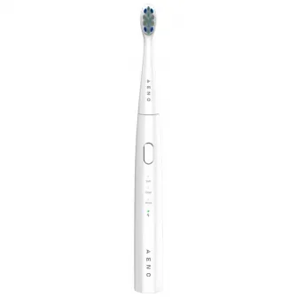 Periuta de dinti sonica electrica Aeno ADB0007, 30000 rpm, 3 moduri de curatare, IPX7, 1 cap de perie + 2 autocolante incluse, alb