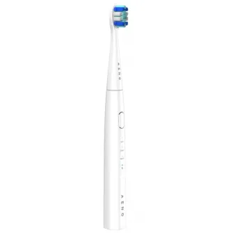 Periuta de dinti sonica electrica Aeno ADB0007, 30000 rpm, 3 moduri de curatare, IPX7, 1 cap de perie + 2 autocolante incluse, alb