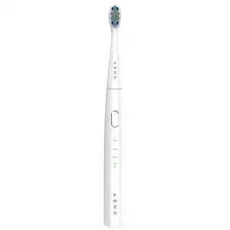 Periuta de dinti sonica electrica Aeno ADB0008, 30000 rpm, 3 moduri de curatare, IPX7, 3 capete de perie + instrument metalic de curatare + oglinda incluse, alb