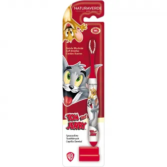 Periuta de dinti Tom & Jerry, Naturaverde kids
