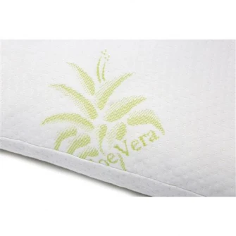 Perna tricot cu tratament cu aloe vera Green Future Natura, 50 x 70 cm
