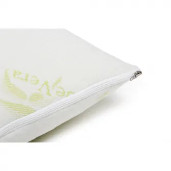 Perna tricot cu tratament cu aloe vera Green Future Natura, 50 x 70 cm