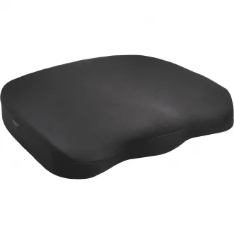 Pernuta ergonomica Kensington, pentru scaun, spuma cu memorie, husa lavabila, negru