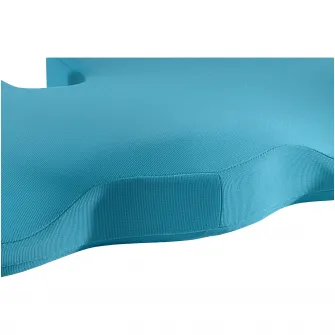Pernuta ergonomica Leitz Cosy, pentru scaun, spuma cu memorie, husa lavabila, albastru celest