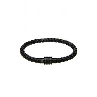 Philipp Blanc, Bratara impletita din piele Hugo, Negru