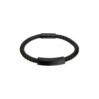 Philipp Blanc, Bratara impletita din piele, Negru