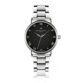 Philipp Blanc, Ceas quartz unisex, Argintiu